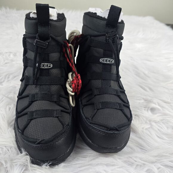 Keen Uneek SNK II Women's Size 7.5 Boots Chukka Waterproof Black Adjustable - Picture 6 of 9